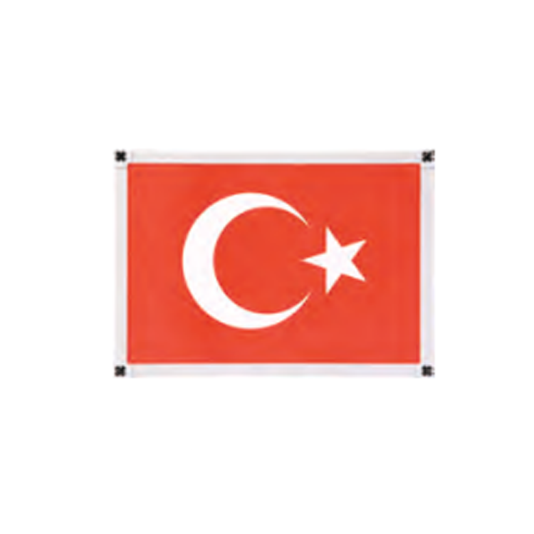 Türk Bayrağı Panosu - 21x30 cm ve 35x50 cm 